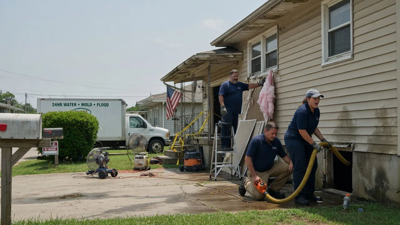 Water Damage Repair in Estherwood, LA near me